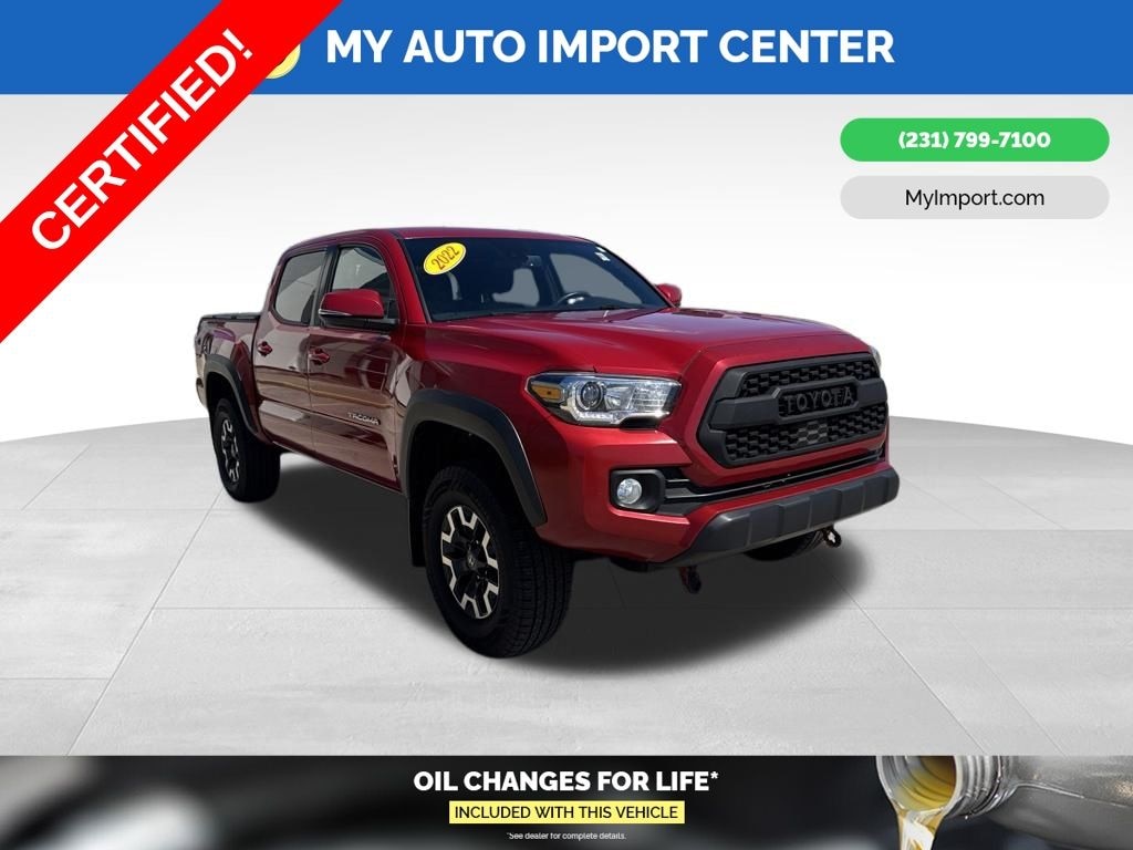 Certified 2022 Toyota Tacoma TRD Off Road V6 Truck Double Cab