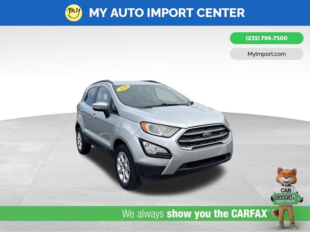 Used 2020 Ford Ecosport SE with VIN MAJ6S3GL2LC392994 for sale in Muskegon, MI