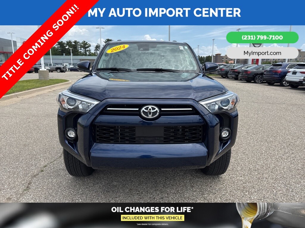 Certified 2024 Toyota 4Runner SR5 Premium with VIN JTENU5JRXR6247066 for sale in Muskegon, MI