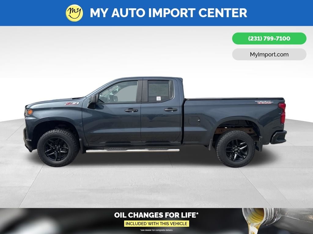 Used 2019 Chevrolet Silverado 1500 Silverado Custom Trail Boss Truck Double Cab