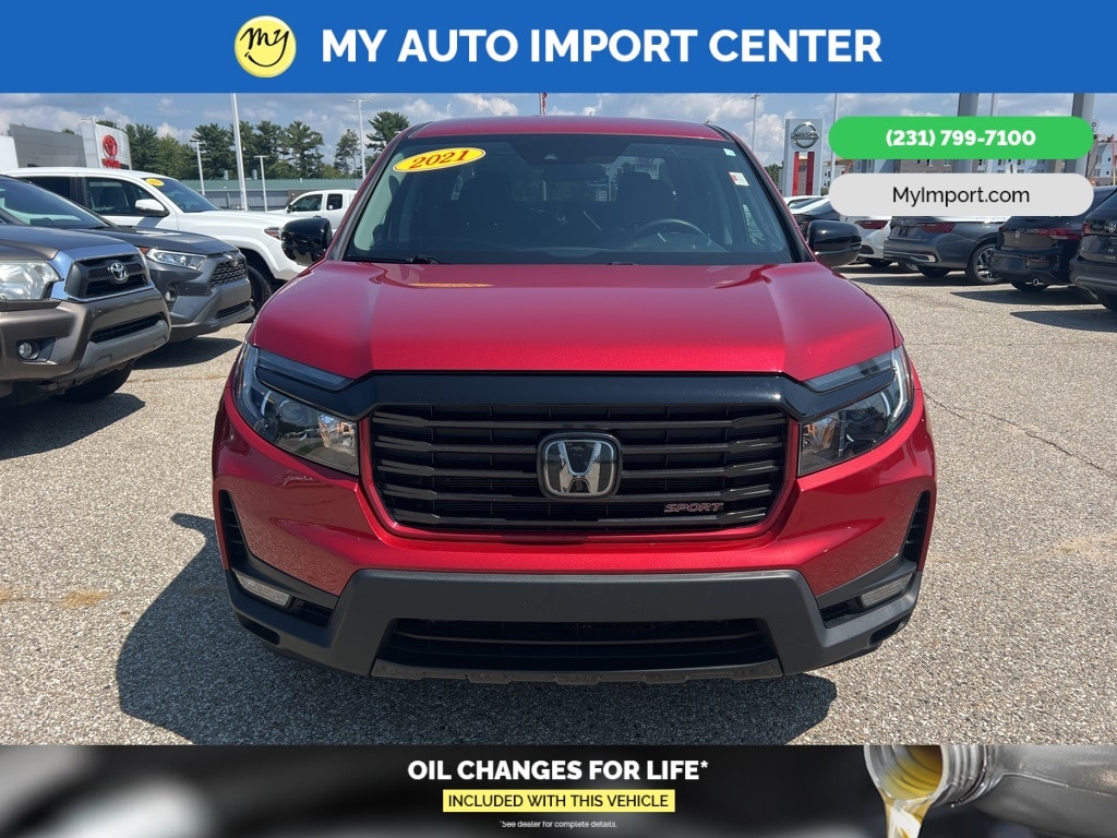 Used 2021 Honda Ridgeline Sport with VIN 5FPYK3F13MB022958 for sale in Muskegon, MI