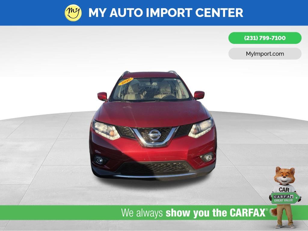 Used 2016 Nissan Rogue SL with VIN JN8AT2MV0GW142907 for sale in Muskegon, MI