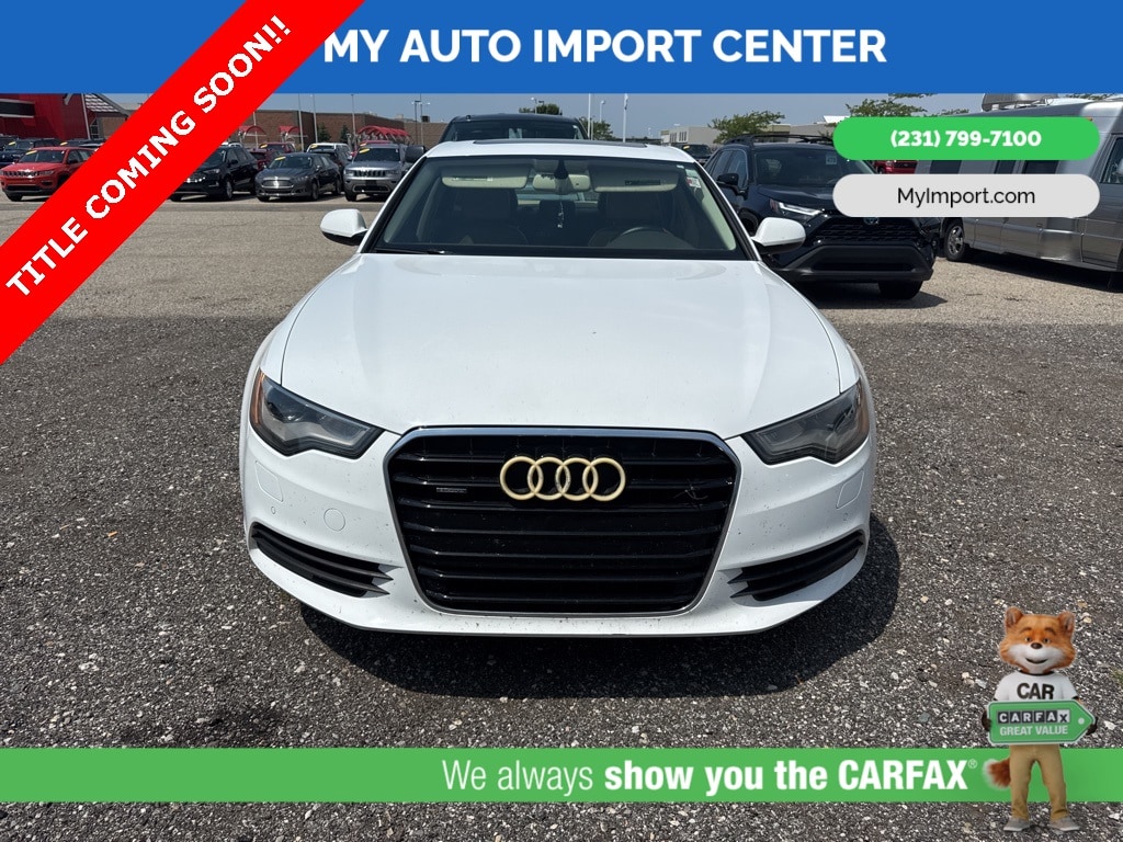 Used 2012 Audi A6 Premium with VIN WAUGGAFC7CN167509 for sale in Muskegon, MI