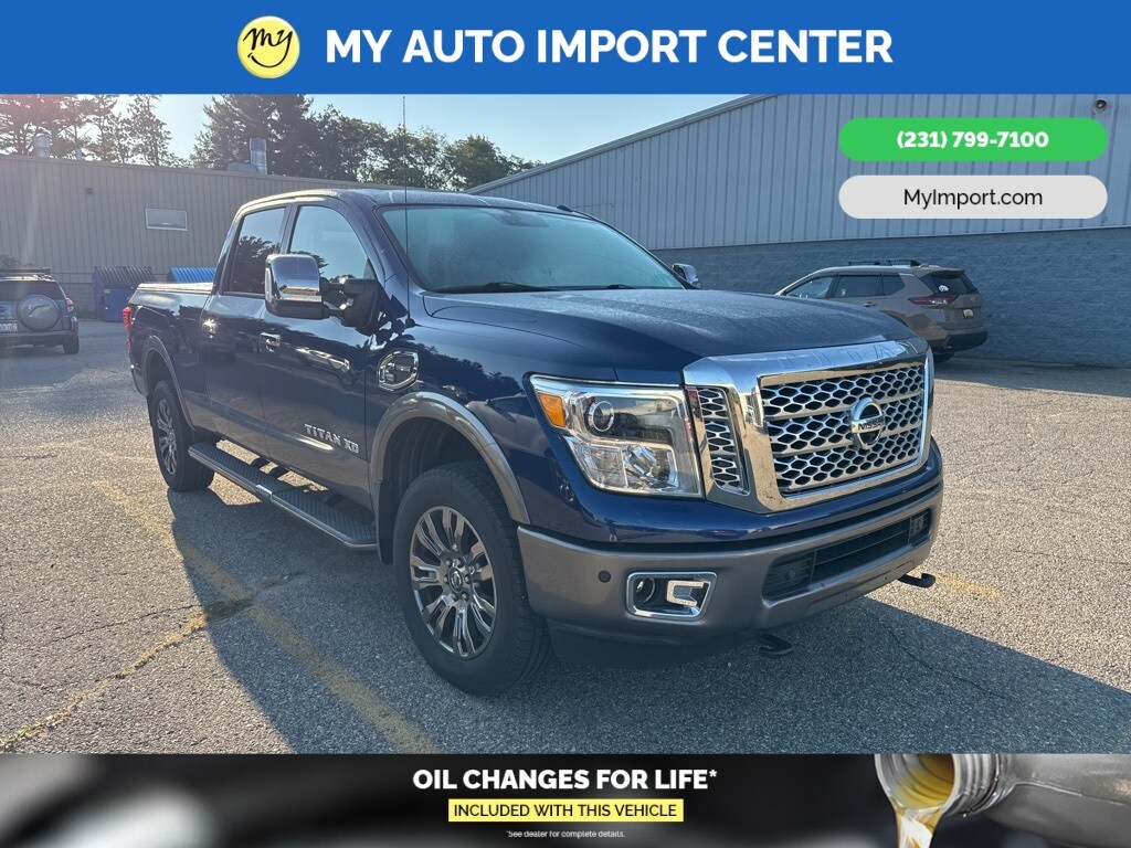 Used 2016 Nissan Titan XD Platinum Reserve Diesel Truck Crew Cab