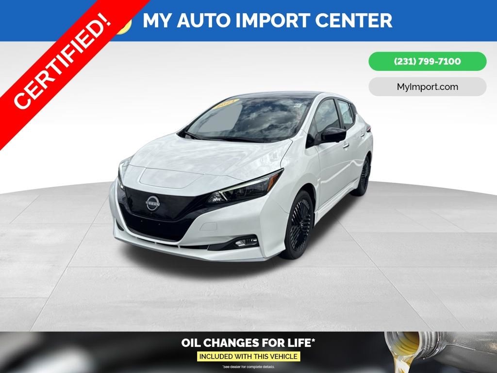 Certified 2024 Nissan LEAF SV PLUS Hatchback