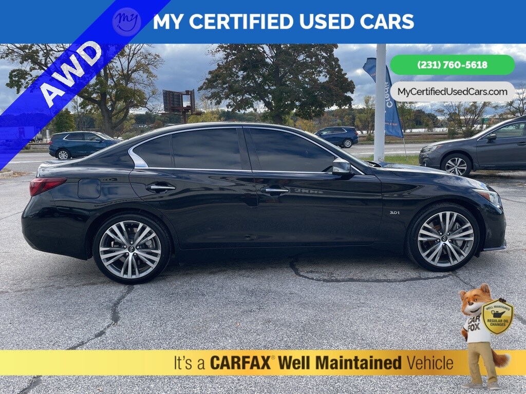 Used 2018 INFINITI Q50 3.0t LUXE Sedan