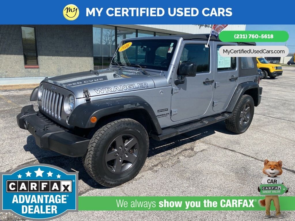 Used 2016 Jeep Wrangler JK Unlimited Sport 4X4 SUV