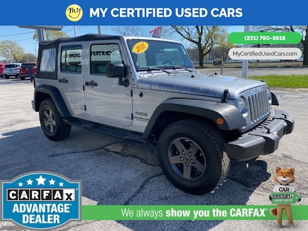 2016 Jeep Wrangler JK Unlimited Sport 4X4 SUV