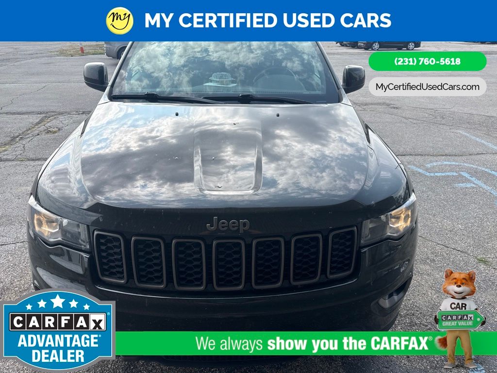 Used 2017 Jeep Grand Cherokee Laredo with VIN 1C4RJFAG0HC624779 for sale in Muskegon, MI