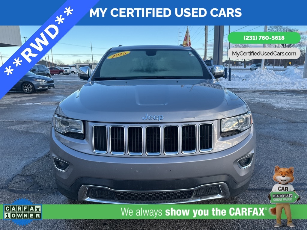 Used 2015 Jeep Grand Cherokee Limited with VIN 1C4RJEBG4FC179775 for sale in Muskegon, MI