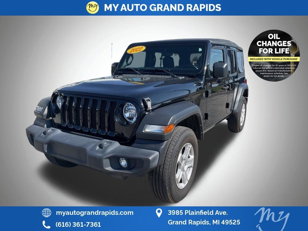Used 2022 Jeep Wrangler Unlimited Sport SUV