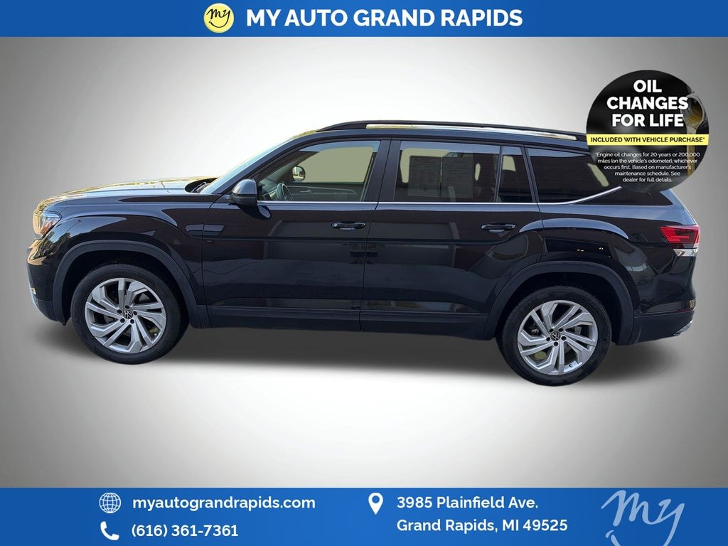 Used 2021 Volkswagen Atlas 3.6L V6 SE w/Technology 4MOTION SUV