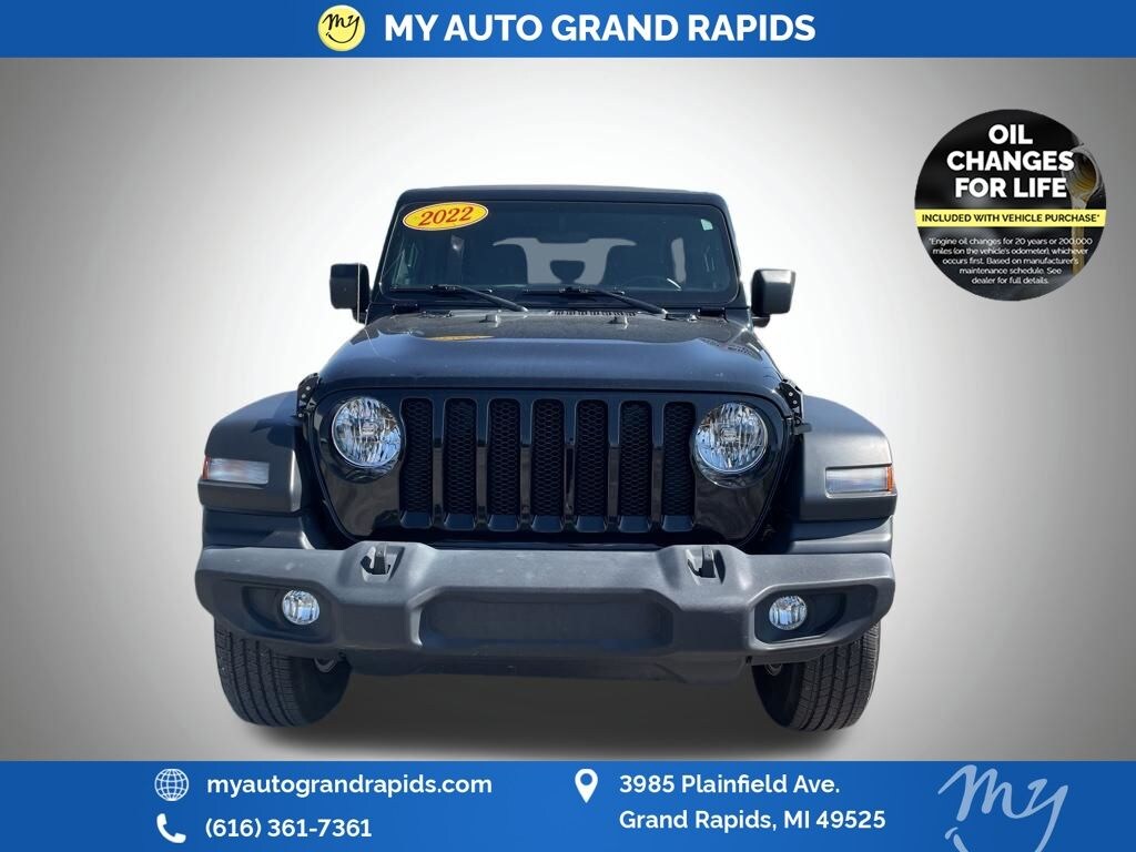 Used 2022 Jeep Wrangler Unlimited Sport SUV