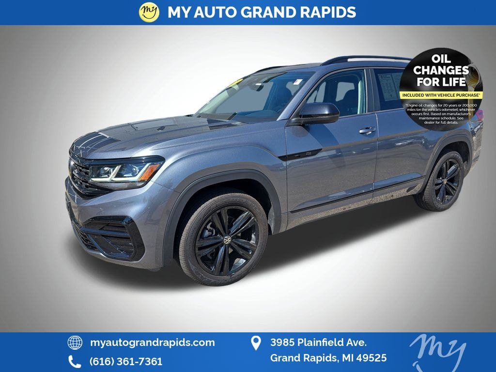 Used 2023 Volkswagen Atlas 3.6L V6 SEL R-Line Black SUV