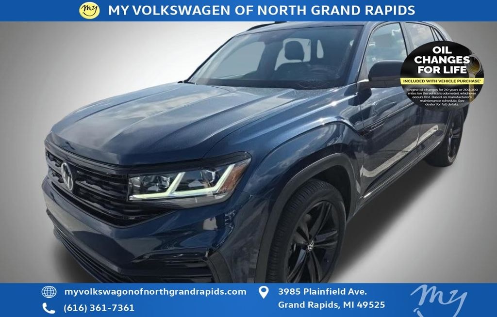 Certified 2023 Volkswagen Atlas Cross Sport 3.6L V6 SEL R-Line Black SUV