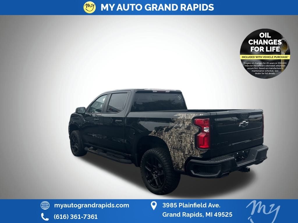 Used 2021 Chevrolet Silverado 1500 Custom Trail Boss Truck Crew Cab