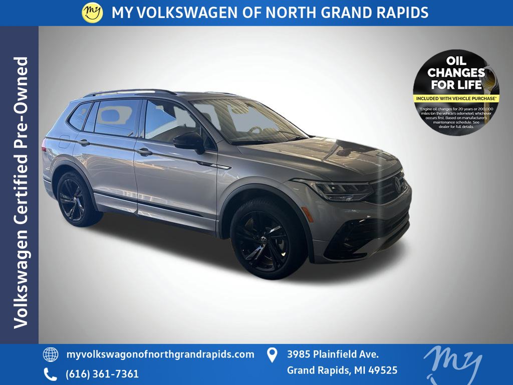 Certified 2024 Volkswagen Tiguan 2.0T SE R-Line Black SUV