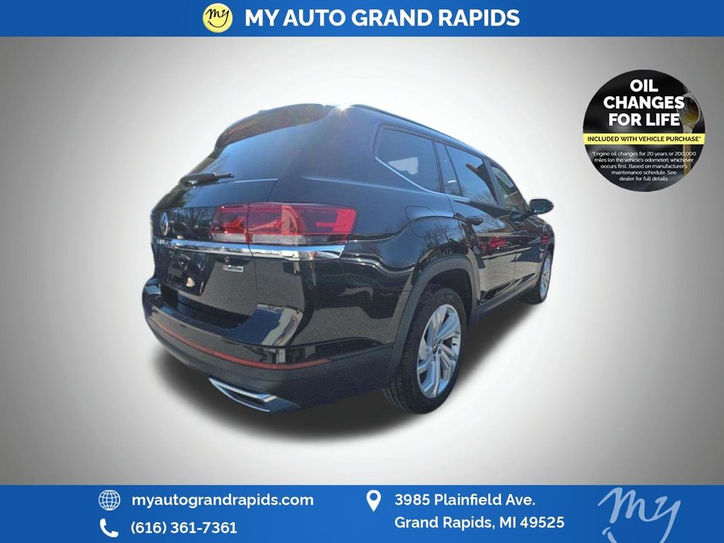 Used 2021 Volkswagen Atlas 3.6L V6 SE w/Technology 4MOTION SUV
