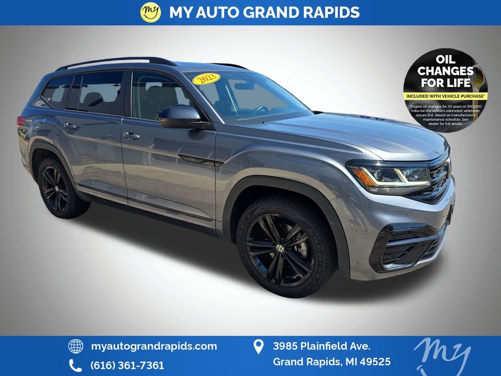 Used 2023 Volkswagen Atlas 3.6L V6 SEL R-Line Black SUV