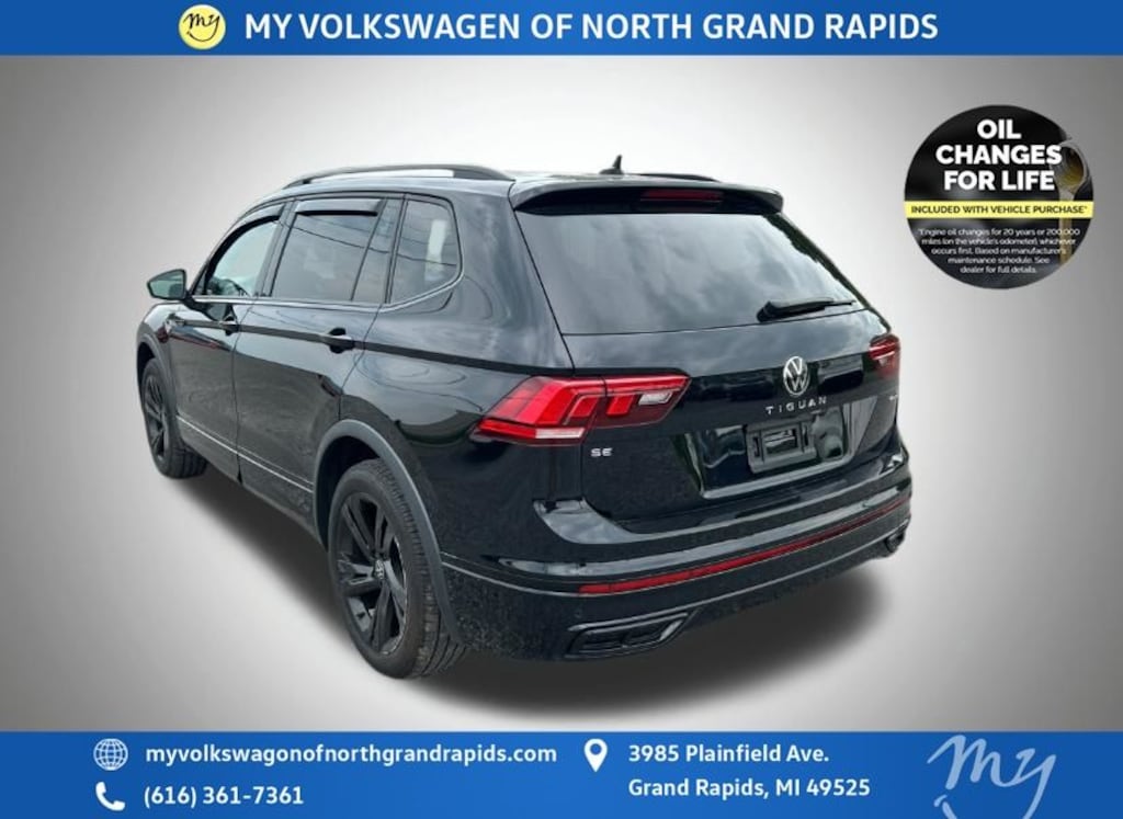 Certified 2024 Volkswagen Tiguan 2.0T SE R-Line Black SUV