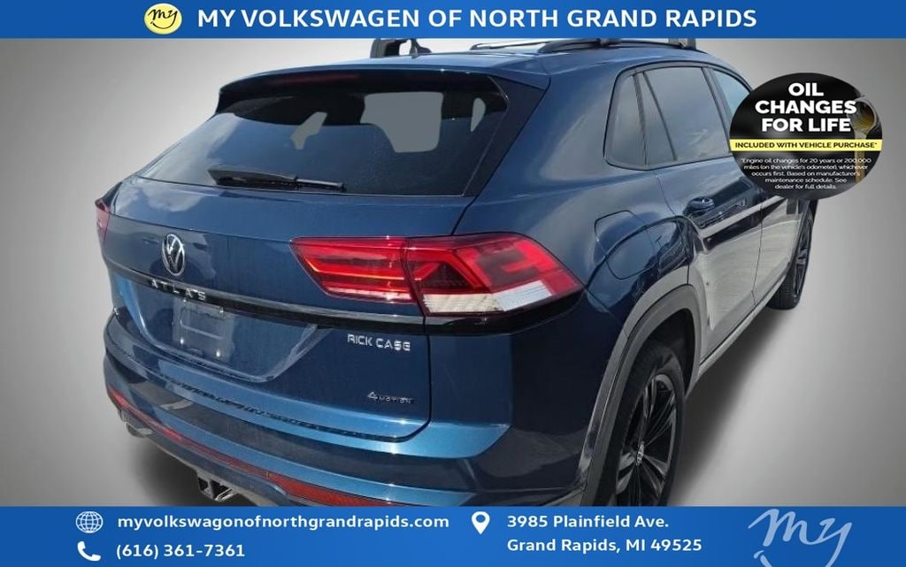 Certified 2023 Volkswagen Atlas Cross Sport 3.6L V6 SEL R-Line Black SUV