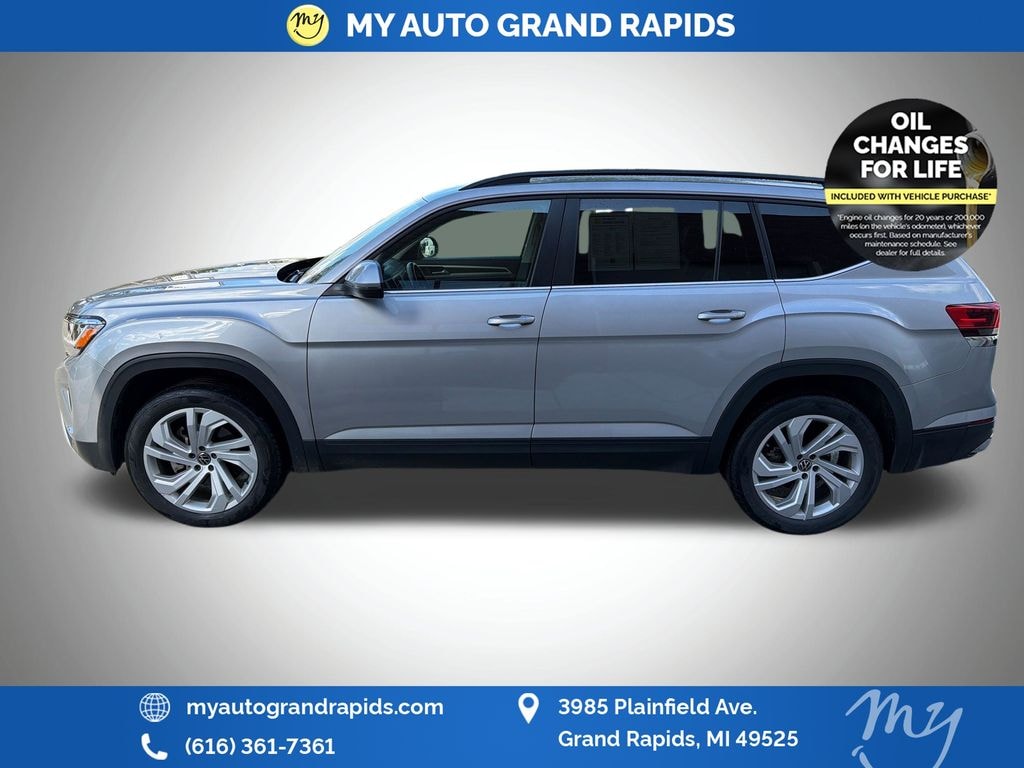 Used 2021 Volkswagen Atlas 3.6L V6 SE w/Technology 4MOTION SUV