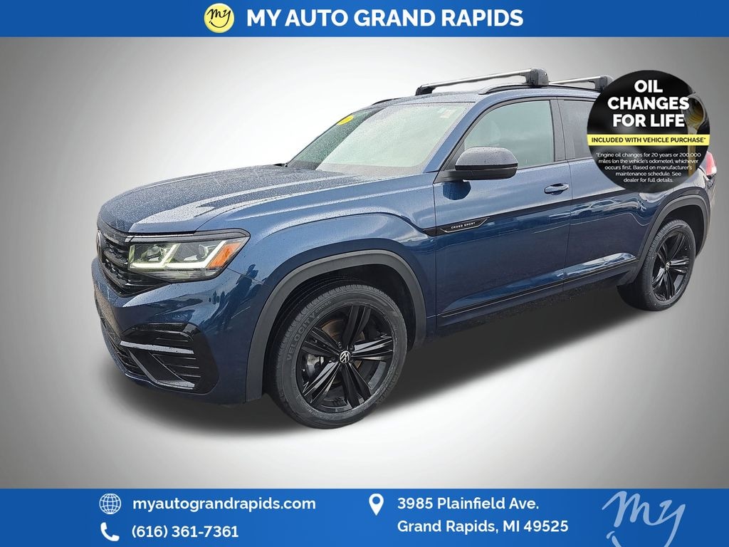 Used 2023 Volkswagen Atlas Cross Sport 3.6L V6 SEL R-Line Black SUV