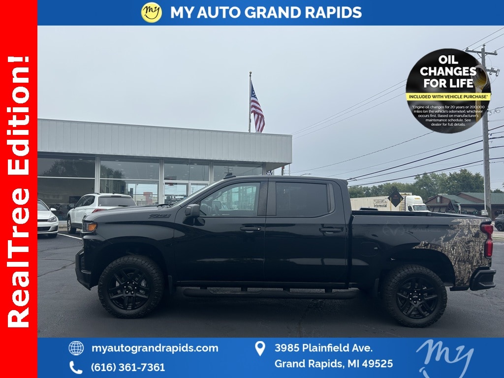 Used 2021 Chevrolet Silverado 1500 Custom Trail Boss Truck Crew Cab