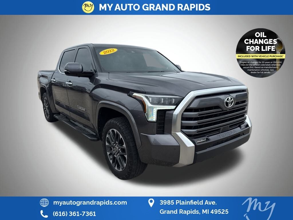 Used 2022 Toyota Tundra Limited 3.5L V6 Truck CrewMax
