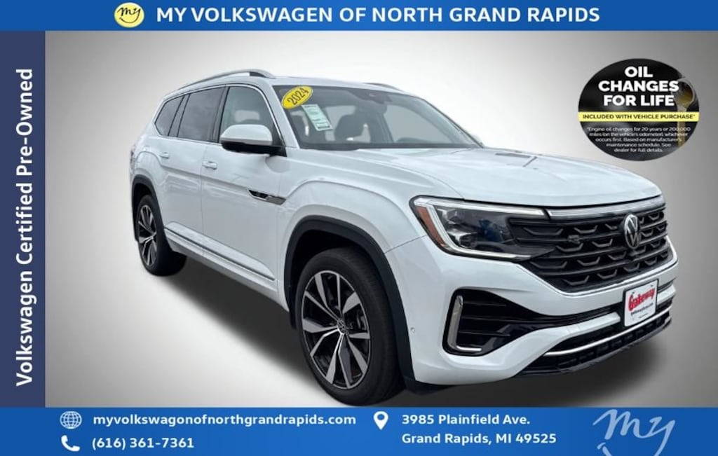 Certified 2024 Volkswagen Atlas 2.0T SEL Premium R-Line SUV