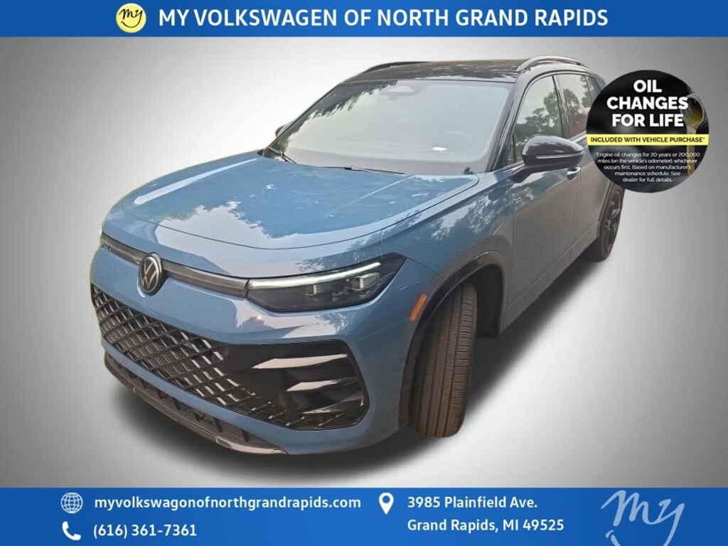 Certified 2025 Volkswagen Tiguan 2.0T SE R-Line Black SUV