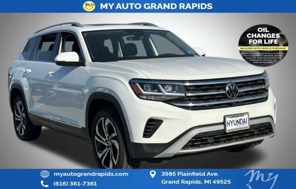 Used 2021 Volkswagen Atlas 3.6L V6 SEL Premium 4MOTION SUV