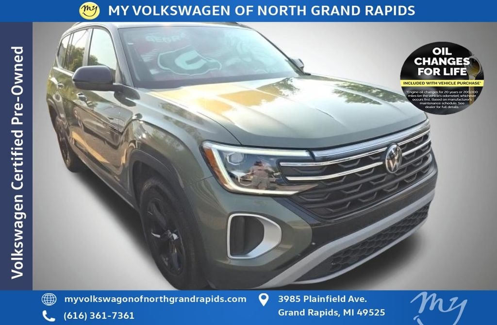 Certified 2025 Volkswagen Atlas 2.0T Peak Edition SUV