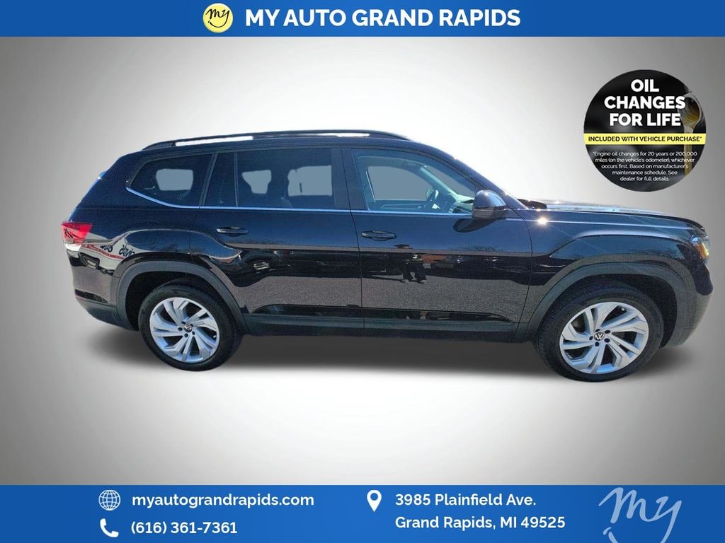 Used 2021 Volkswagen Atlas 3.6L V6 SE w/Technology 4MOTION SUV