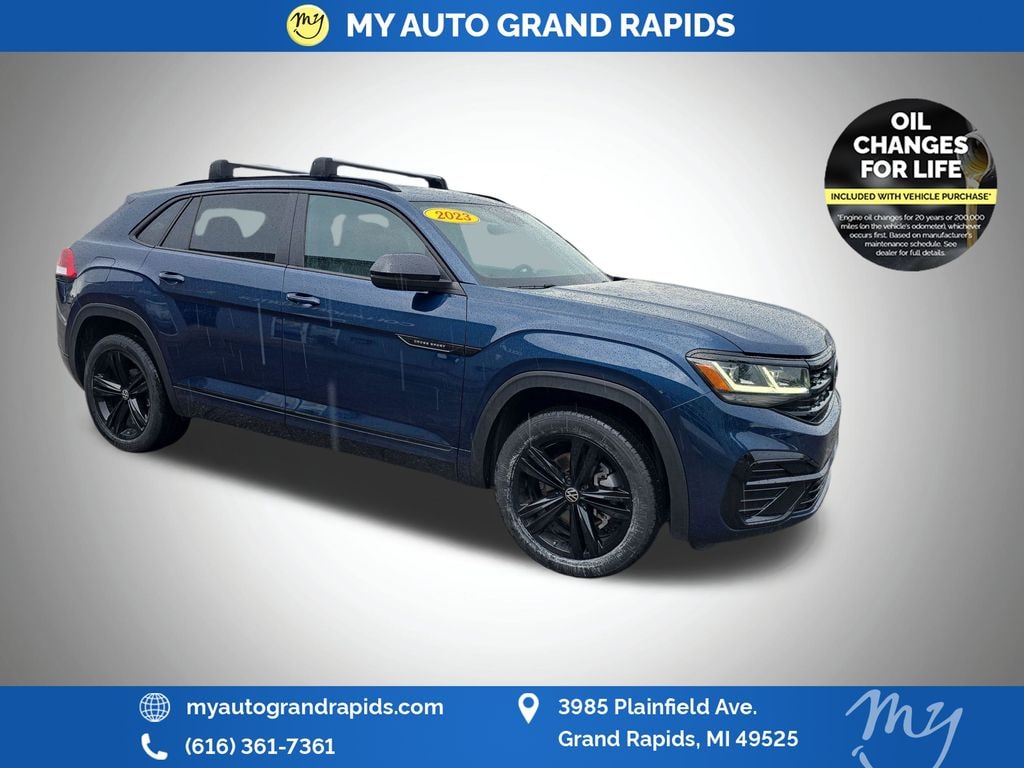 Used 2023 Volkswagen Atlas Cross Sport 3.6L V6 SEL R-Line Black SUV