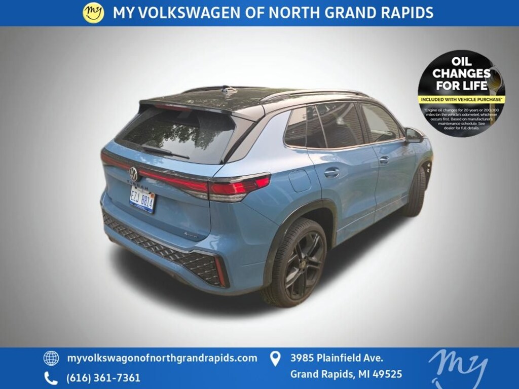 Certified 2025 Volkswagen Tiguan 2.0T SE R-Line Black SUV