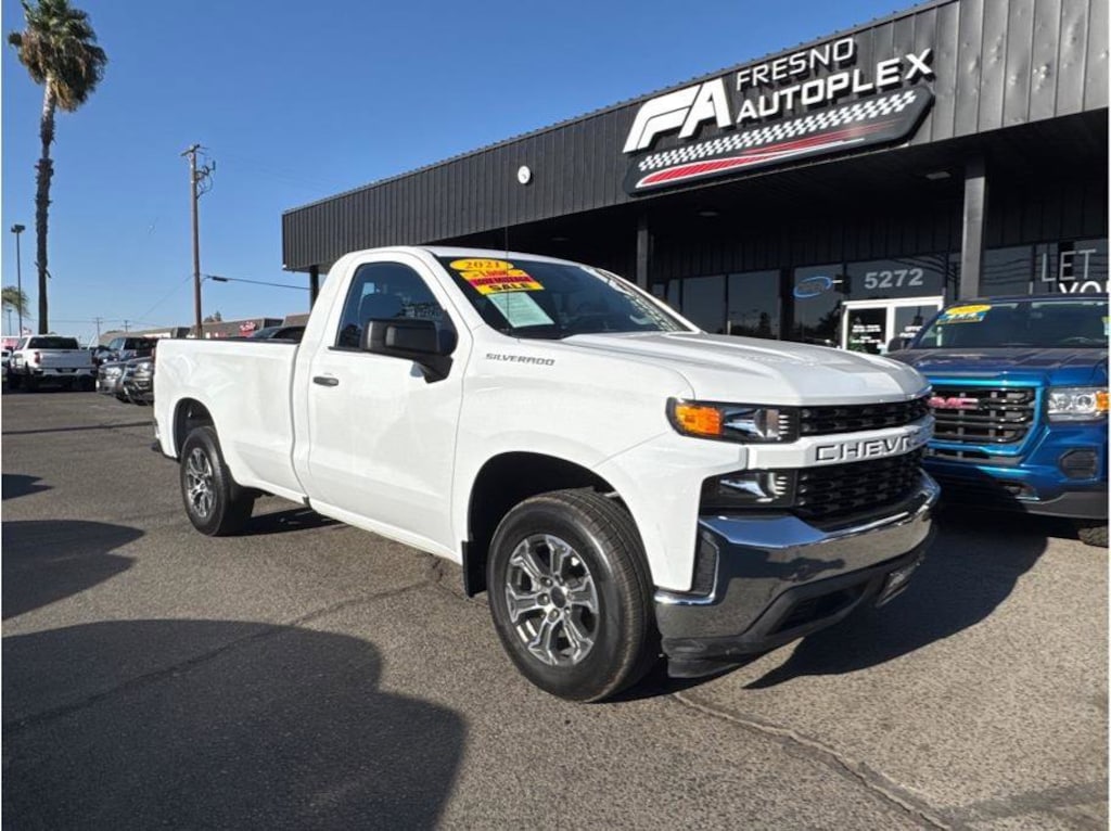 Used 2021 Chevrolet Silverado 1500 Work Truck Truck Regular Cab