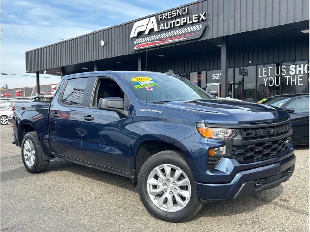 Used 2023 Chevrolet Silverado 1500 Custom Truck Crew Cab
