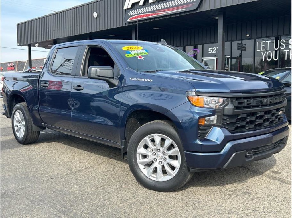 Used 2023 Chevrolet Silverado 1500 Custom Truck Crew Cab