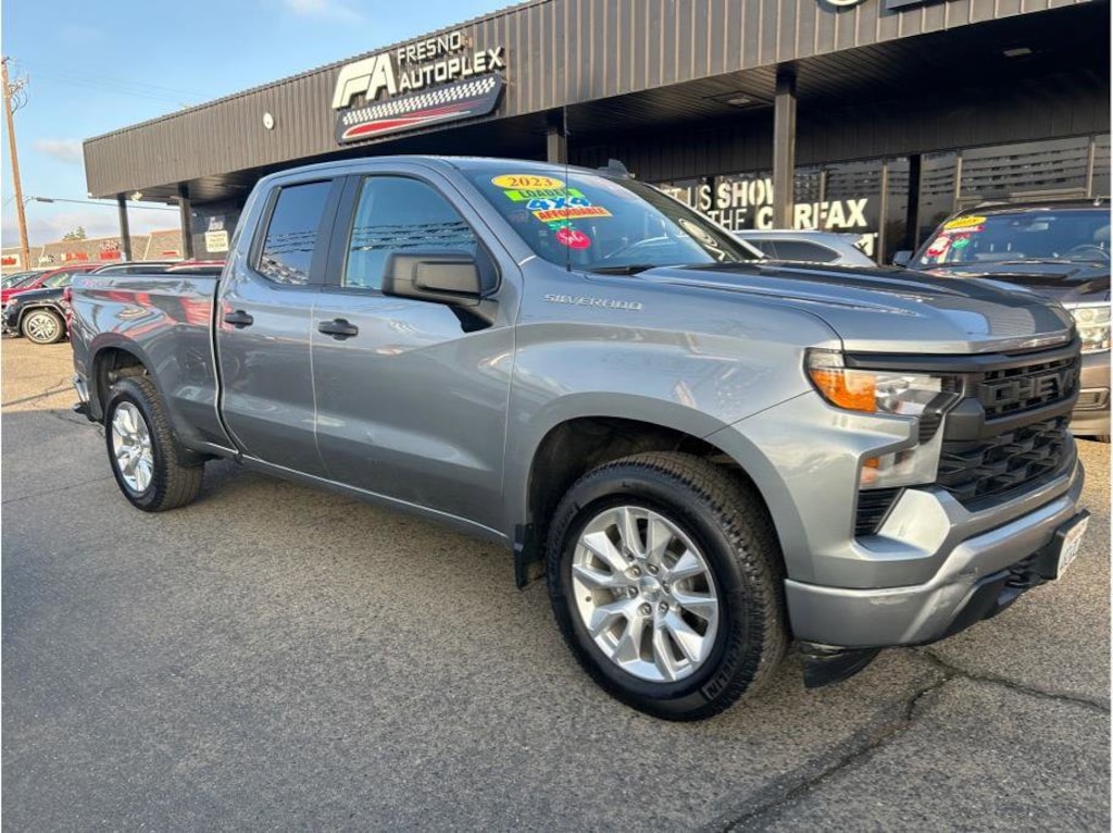 Used 2023 Chevrolet Silverado 1500 Custom Truck Double Cab