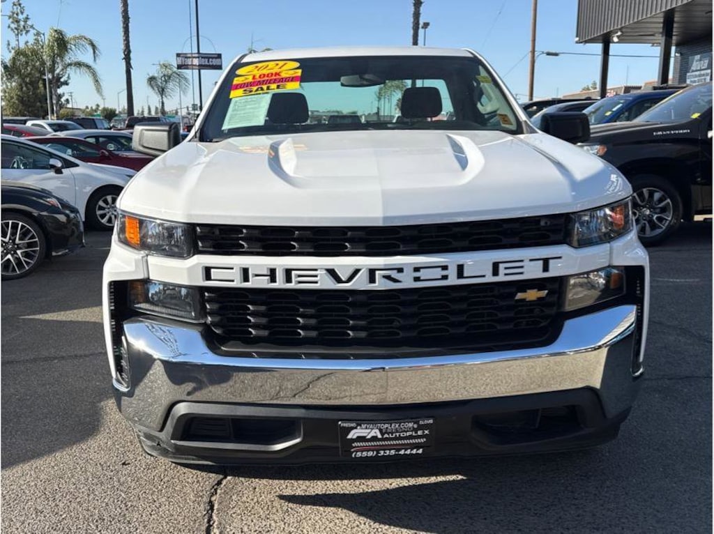 Used 2021 Chevrolet Silverado 1500 Work Truck Truck Regular Cab