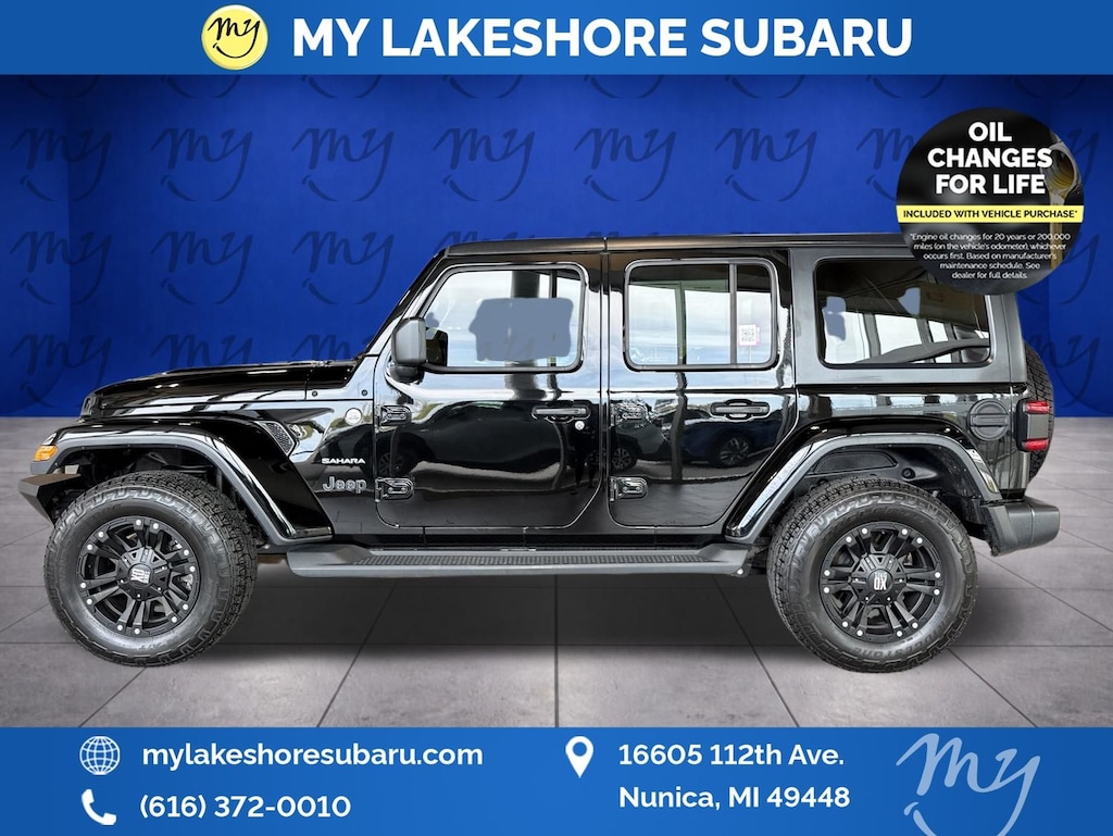 Used 2018 Jeep Wrangler Unlimited Sahara 4x4 SUV
