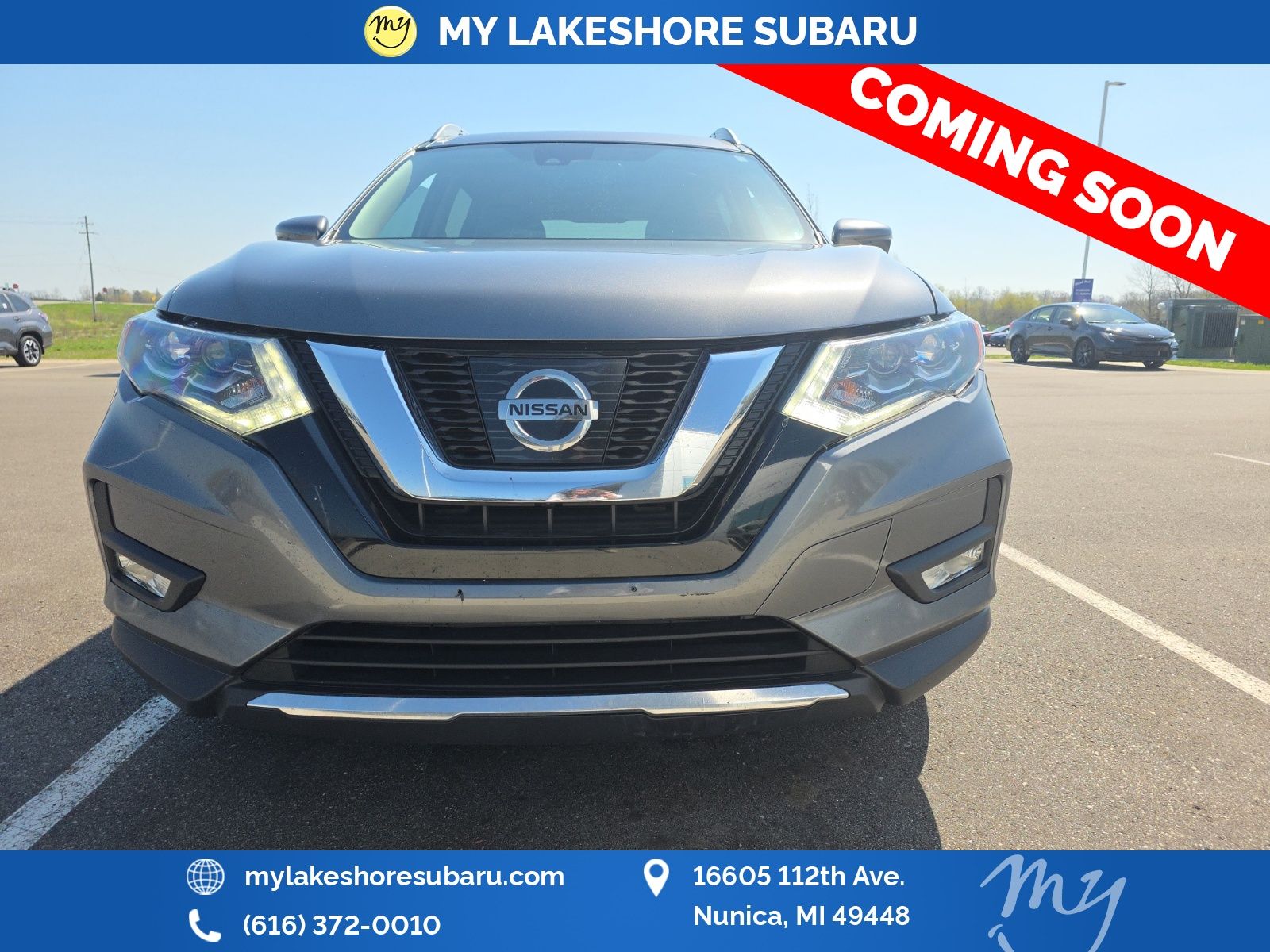 Used 2017 Nissan Rogue SL with VIN 5N1AT2MV4HC788445 for sale in Muskegon, MI