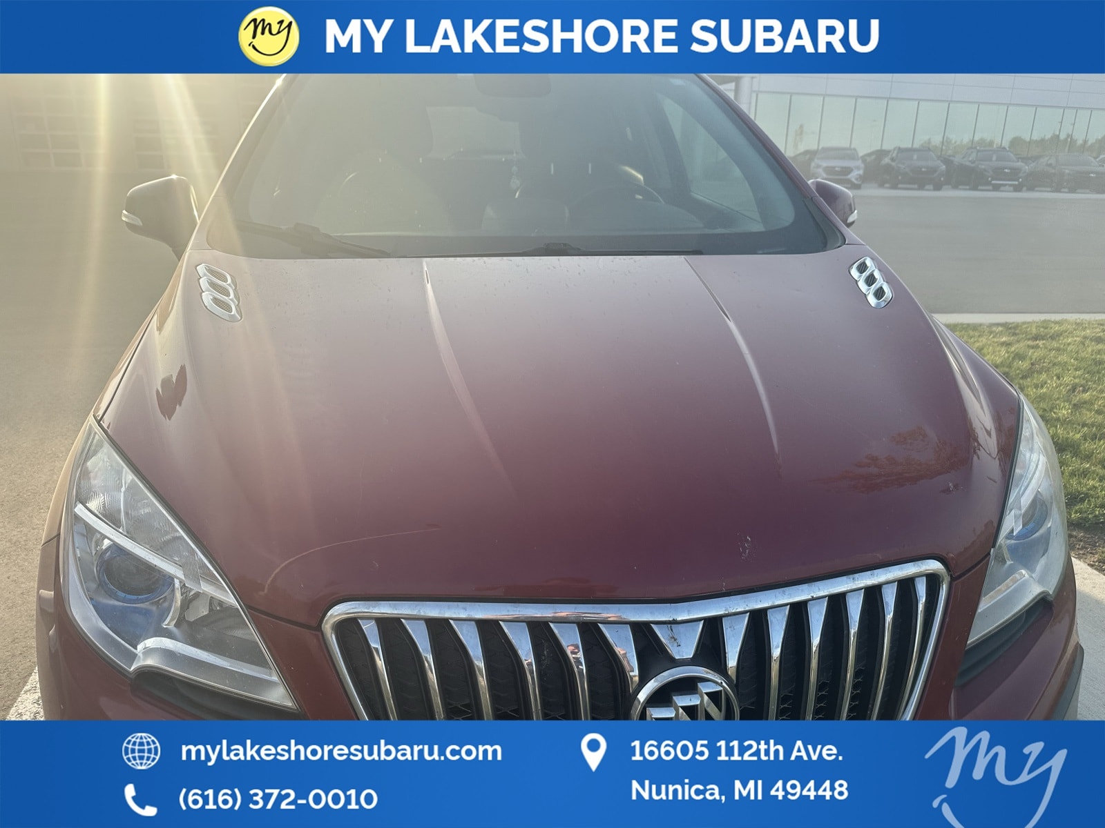 Used 2014 Buick Encore Convenience with VIN KL4CJBSB3EB556345 for sale in Muskegon, MI