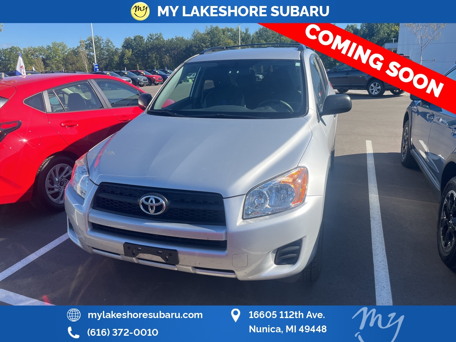 Used 2012 Toyota RAV4 Base with VIN 2T3BF4DVXCW233694 for sale in Muskegon, MI