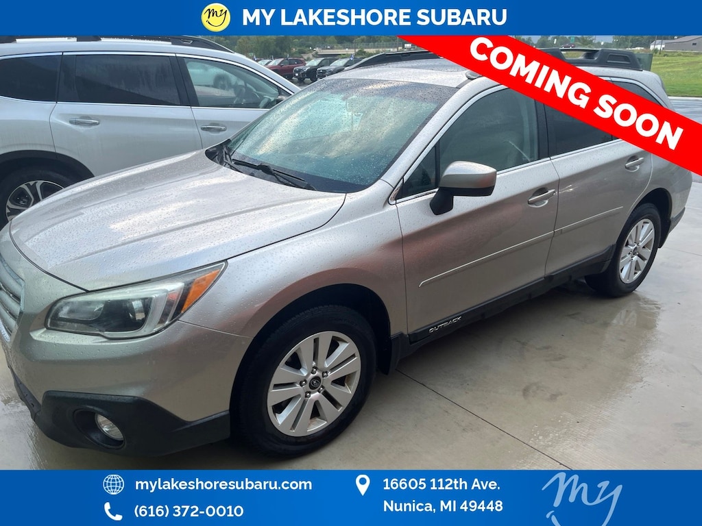 Used 2015 Subaru Outback 2.5i Premium w/ Moonroof/Power Rear Gate SUV