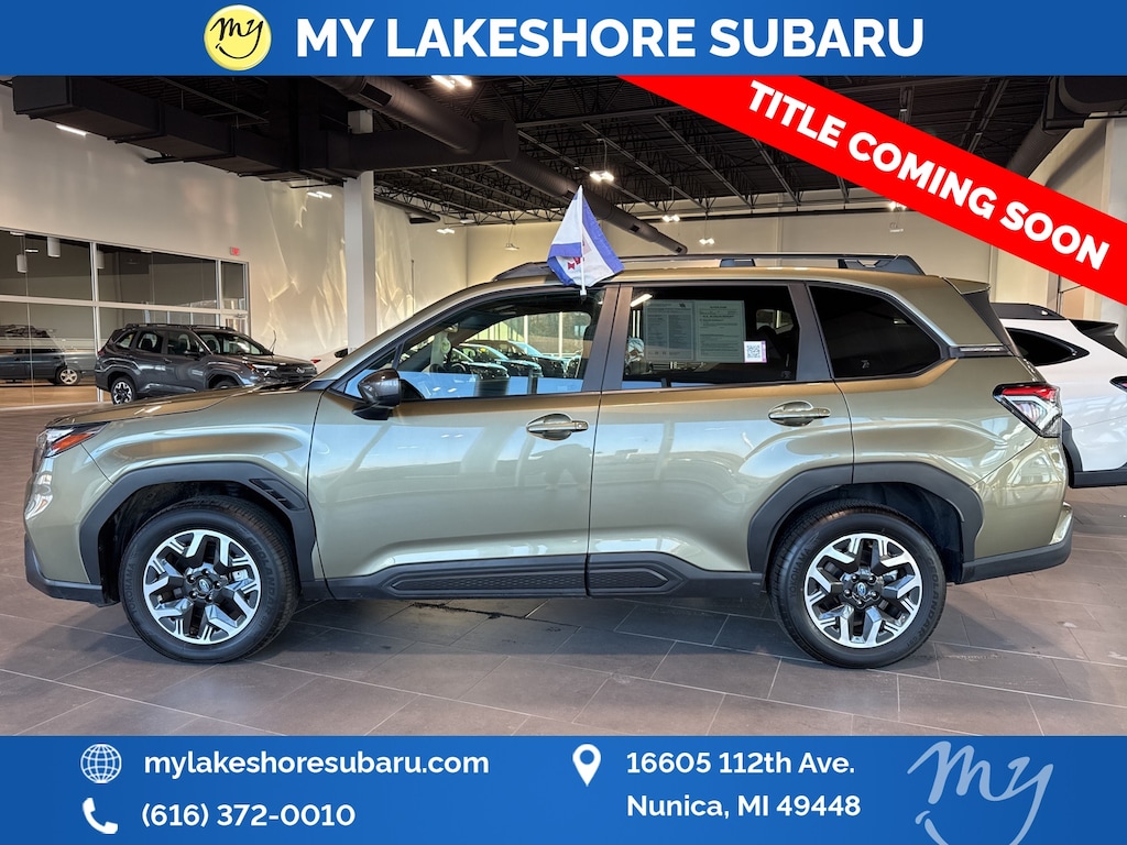 Certified 2025 Subaru Forester Premium SUV