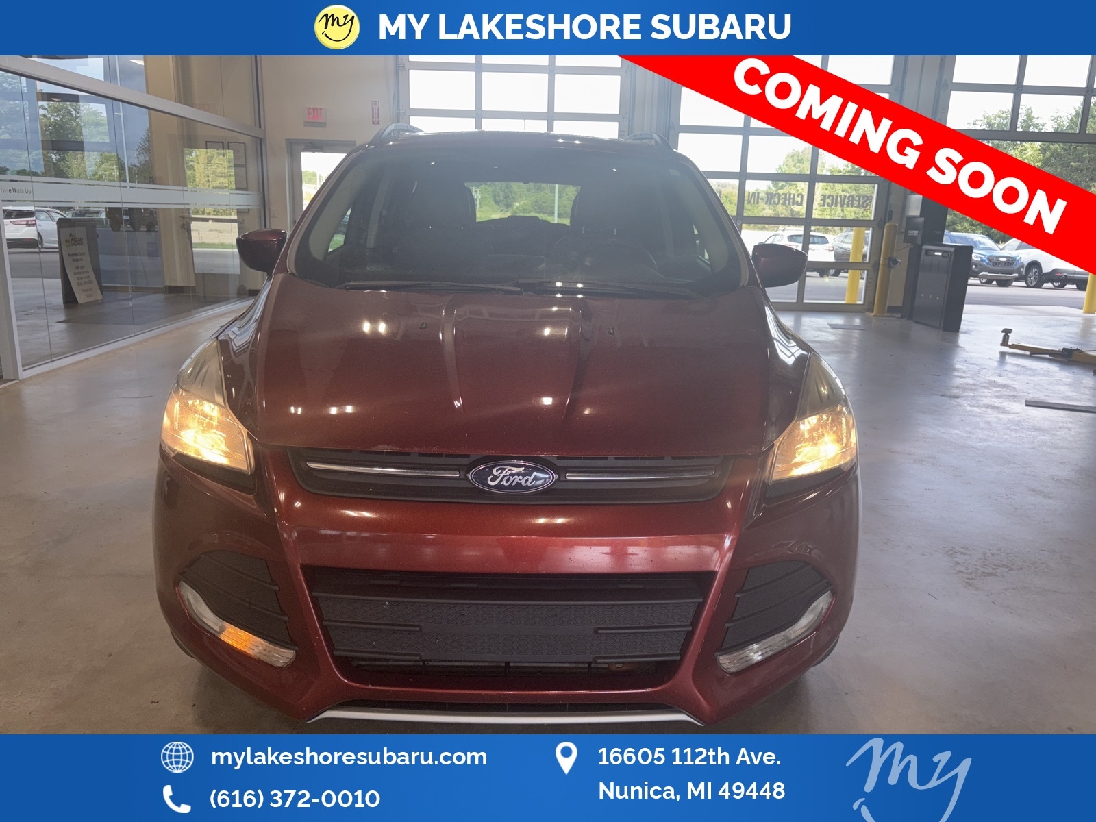Used 2015 Ford Escape SE with VIN 1FMCU9G90FUA75322 for sale in Nunica, MI