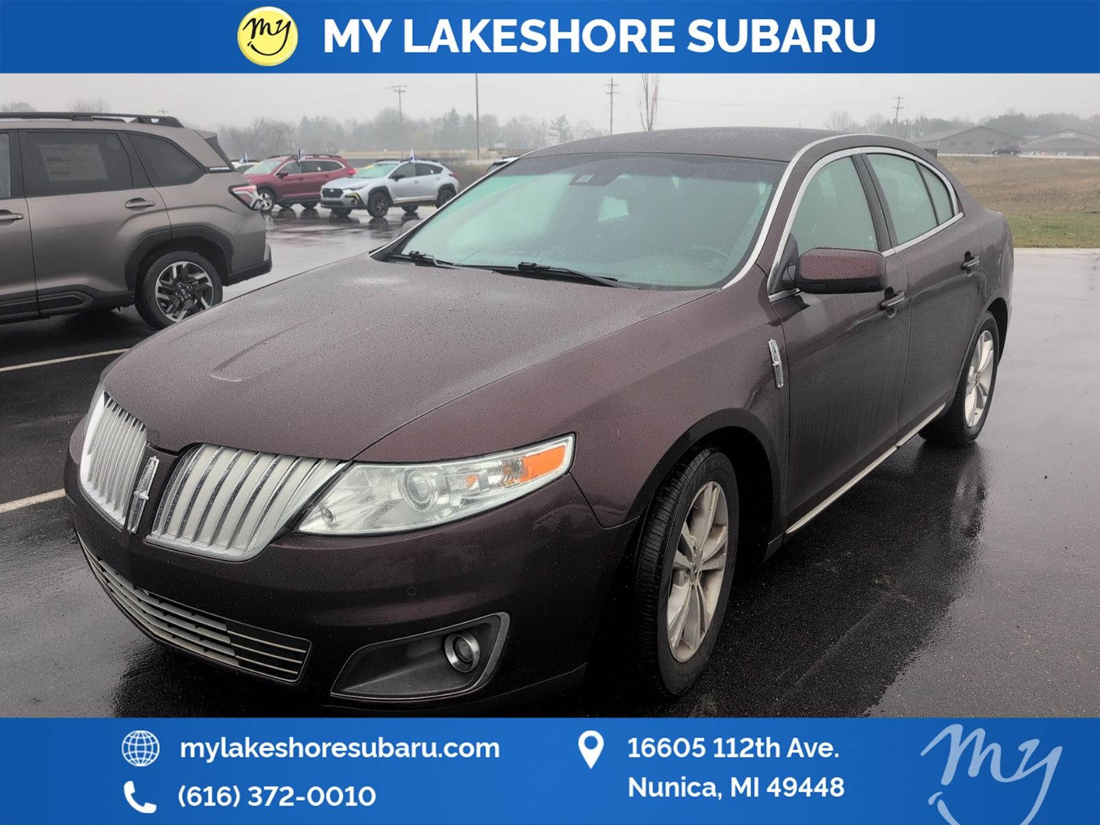 Used 2012 Lincoln MKS Base with VIN 1LNHL9DRXCG805941 for sale in Muskegon, MI