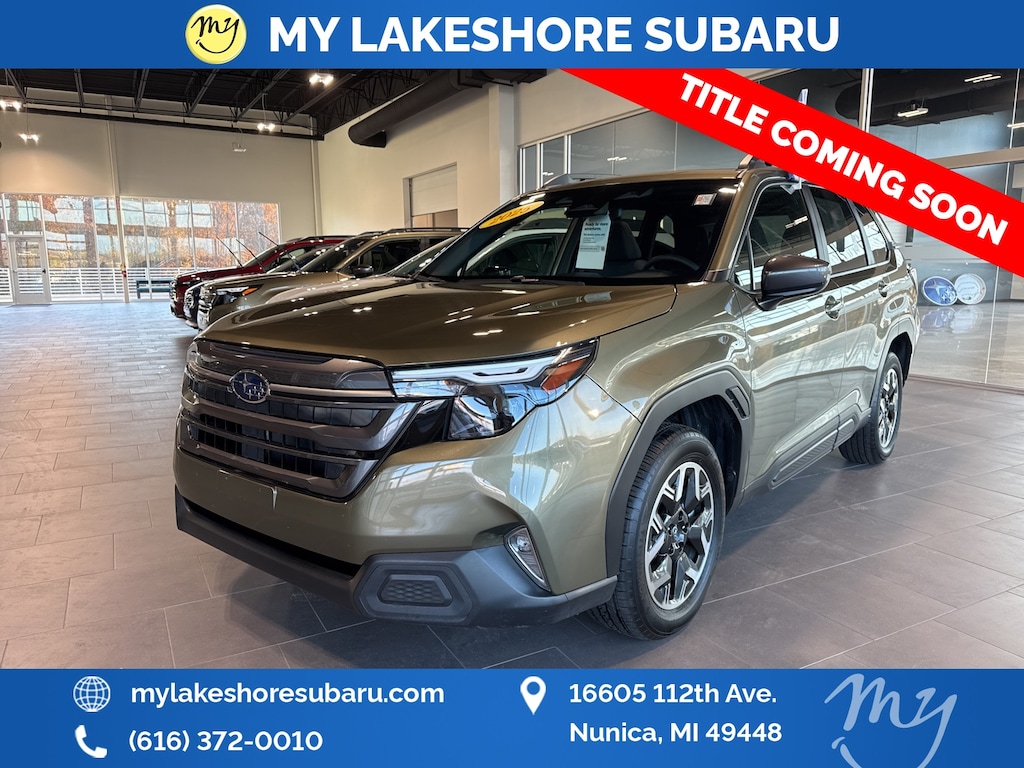 Certified 2025 Subaru Forester Premium SUV